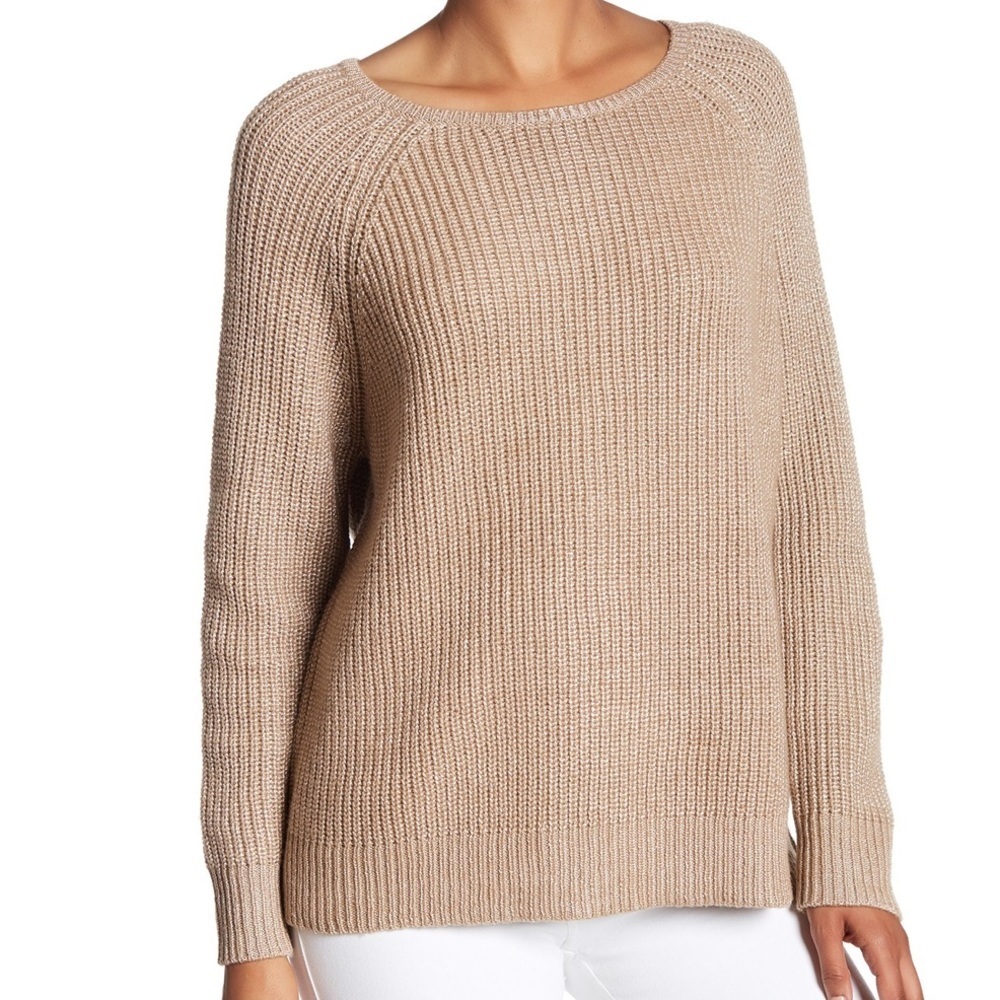 Joie Tan Emari G Wool Blend Ribbed Sweater